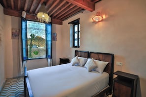 Deluxe Double Room, 1 Bedroom, Mountain View | In-room safe, free WiFi - Dar Usham Fes (Fes)