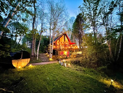 Chalet On the lake / sauna, spa, trails