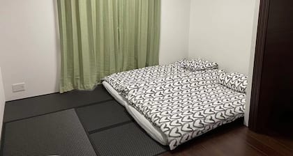 Kyoto Tatami Apartment | Ground Floor 32 sqm | Free Parking | Nozomi 101