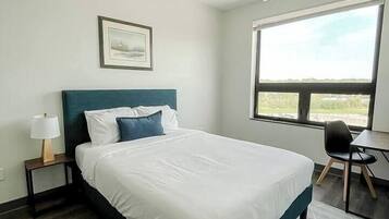 Desk, iron/ironing board, free WiFi, bed sheets