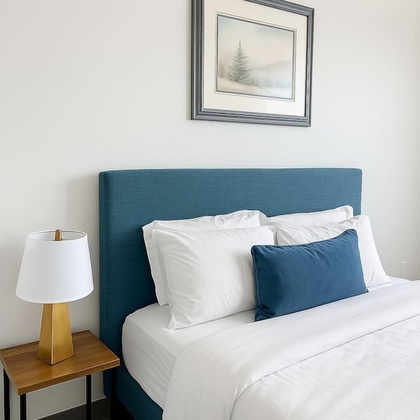 Desk, iron/ironing board, free WiFi, bed sheets