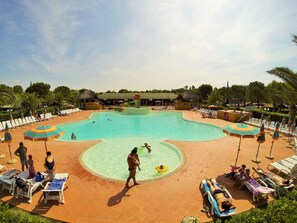 Pool - Beautiful apartment in villa for 6 people with pool, A/C, terrace and pets allowed (Bibbona)