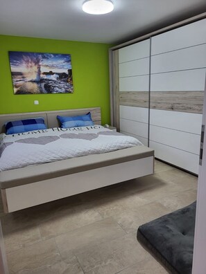 2 quartos, Wi-Fi, roupa de cama