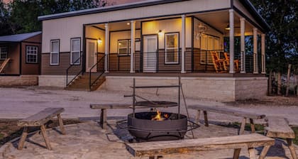 Tranquil Lakefront Retreat: 1BR Cabin with Covered Patio & Private Dock