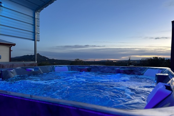 Bañera de hidromasaje exterior