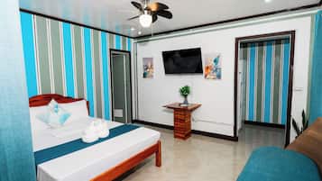 Quarto luxo, vista para o jardim | Roupas de cama premium, individualmente mobiliados, Wi-Fi de cortesia