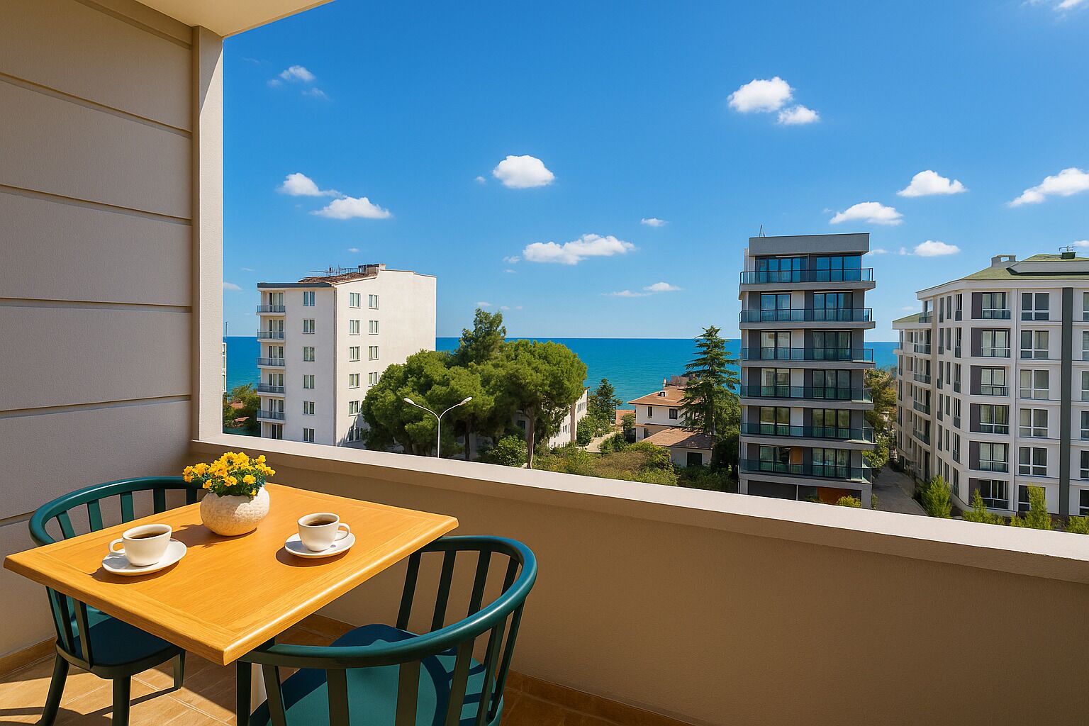 Vista des de l'habitació