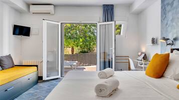 1 dormitorio, wifi gratis, ropa de cama y accesible en silla de ruedas