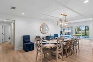 Dining - Taj Duval, Sleeps 14, Saltwater Pool (Jacksonville Beach)