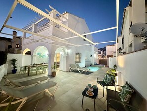 Outdoor dining - Nerja Paradise Rentals - Villa Calazul (Nerja)