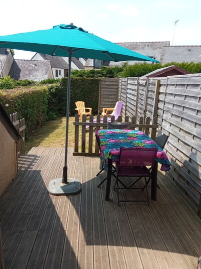 Maison 4 Personnes 400m de la Plage Piscine Jardin Clos, Parking Privé, Fibre ,