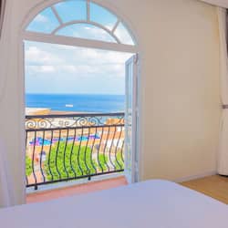 Romantic Double Room, 1 King Bed, Balcony, Beach View | Beach/ocean view