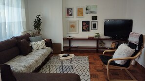 Living area - Apartment in the heart of Tirana (Tiranë)