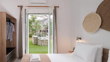 Rosemary | 2 bedrooms, Egyptian cotton sheets, premium bedding