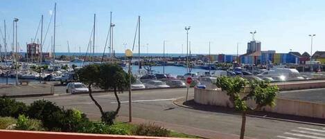 Uitzicht vanuit accommodatie