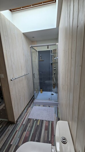 Shower, towels, soap, toilet paper - Grande Maison Entre Nature et Ville (Burlats)