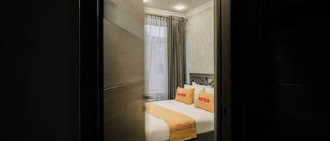 1 غرفة نوم ومكواة/لوح كي وواي فاي وملاءات أسرّة