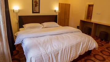 Chambres insonorisées, fer et planche à repasser, Wi-Fi gratuit