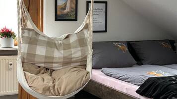 2 camere, ferro/asse da stiro, culla da viaggio, Wi-Fi gratuito