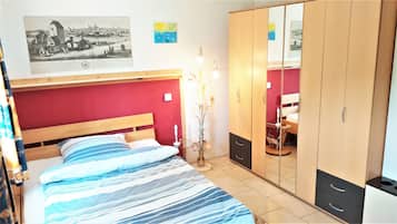 1 Schlafzimmer, Schreibtisch, kostenloses WLAN, BettwÀsche