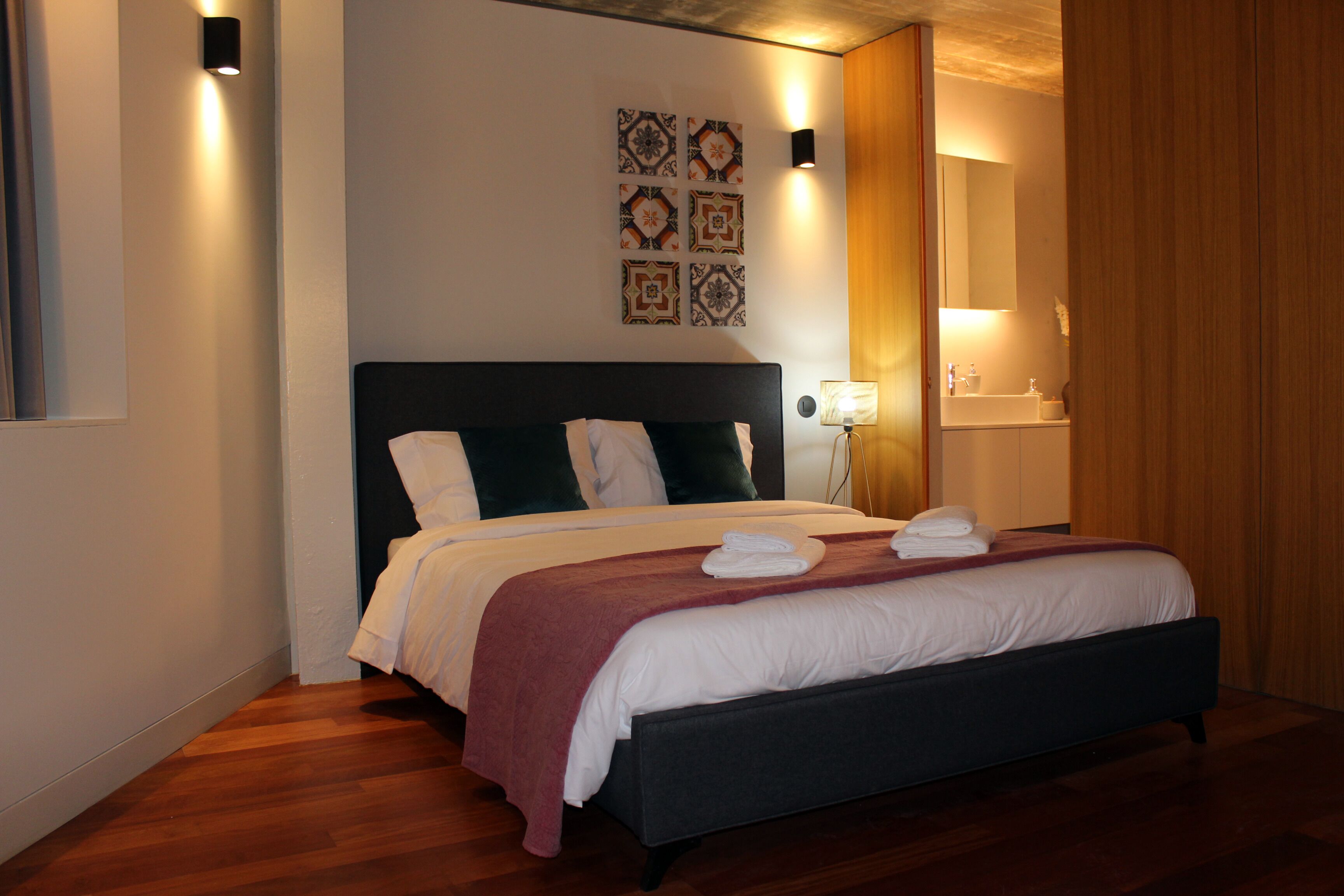 1 chambre, fer et planche à repasser, accès Internet, draps fournis