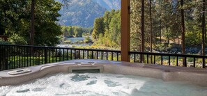 Idromassaggio all'aperto