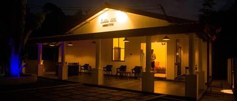 Fassade der Unterkunft