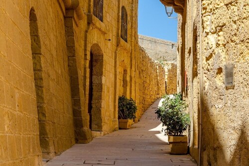 Stay inside the walls of Gozo Cittadella fortress