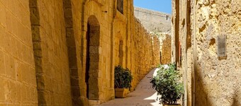 Stay inside the walls of Gozo Cittadella fortress