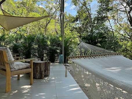 独特帐篷房, 露台, 海洋景观 | 露台