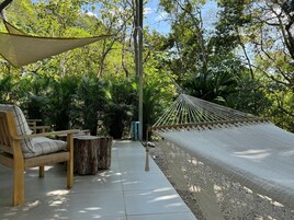 Exclusive Tent, Patio, Ocean View | Terrace/patio