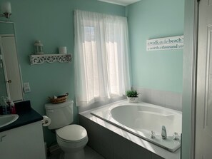 Shower, hair dryer, towels, soap - 🌟 Welcome to your dream home! 🌟 (Sainte-Anne-de-Bellevue)