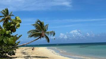 Beach nearby, white sand