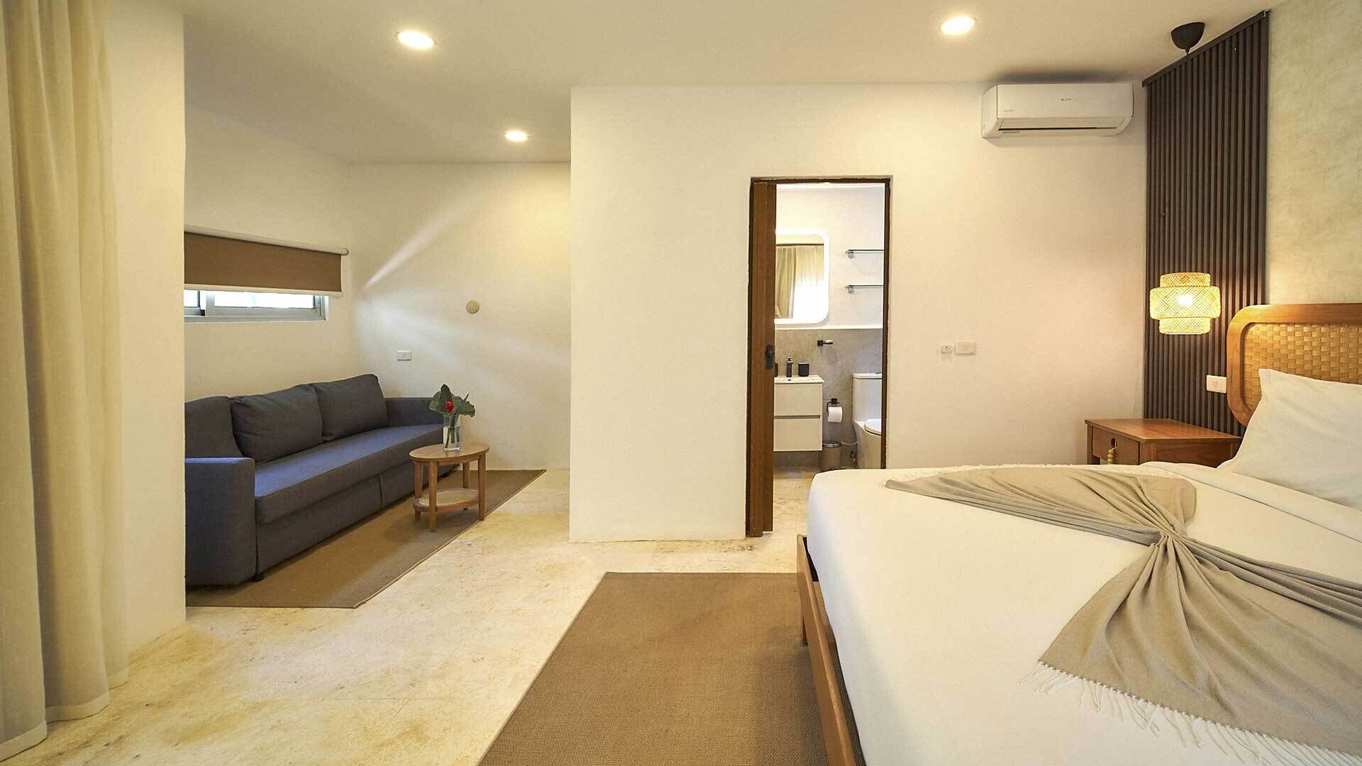 华丽平房 | 加厚床垫、迷你吧、客房内保险箱、遮光窗帘