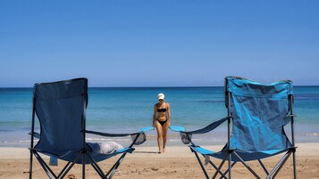 Beach nearby, white sand