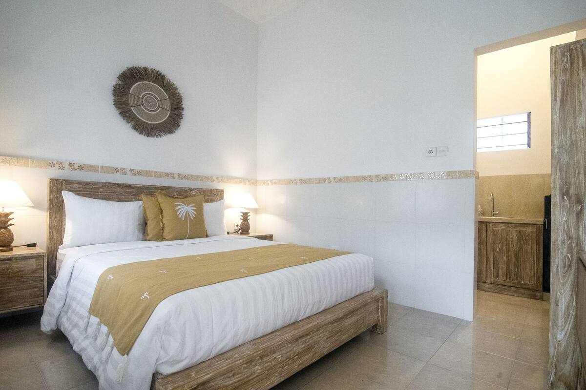 Habitación estándar, 1 cama de matrimonio | 1 dormitorio, escritorio, espacio para trabajar con un portátil