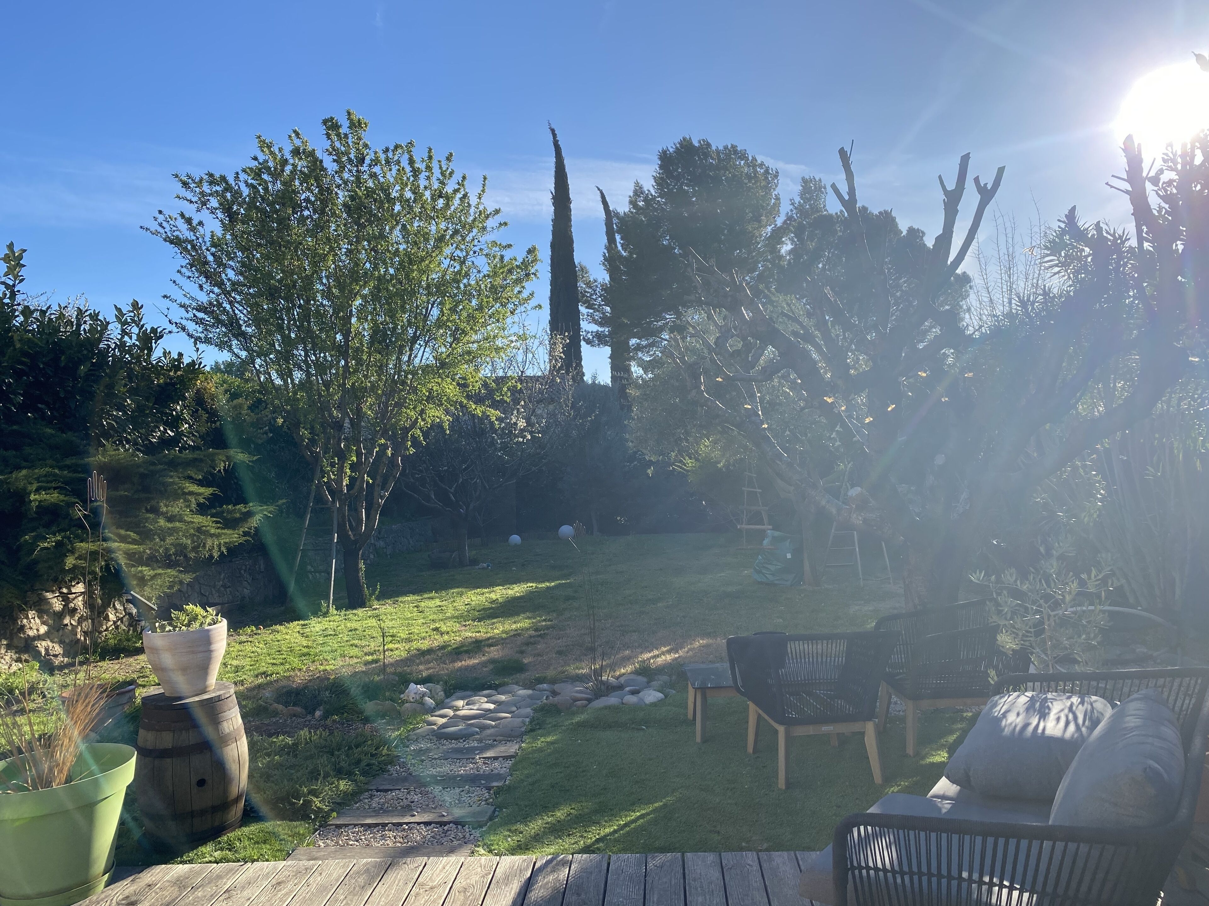 Enceinte de l’hébergement