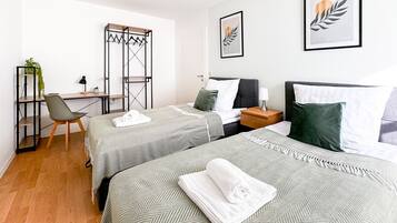 2 Schlafzimmer, Bügeleisen/Bügelbrett, WLAN, Bettwäsche