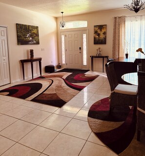 Interior - Large Master Bedroom and Living Room near the beach! (Palm Coast)
