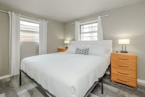 3 makuuhuonetta, silitysrauta/-lauta, vauvan matkasänky, ilmainen Wi-Fi