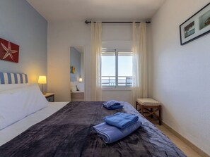 1 bedroom, iron/ironing board, travel crib, free WiFi