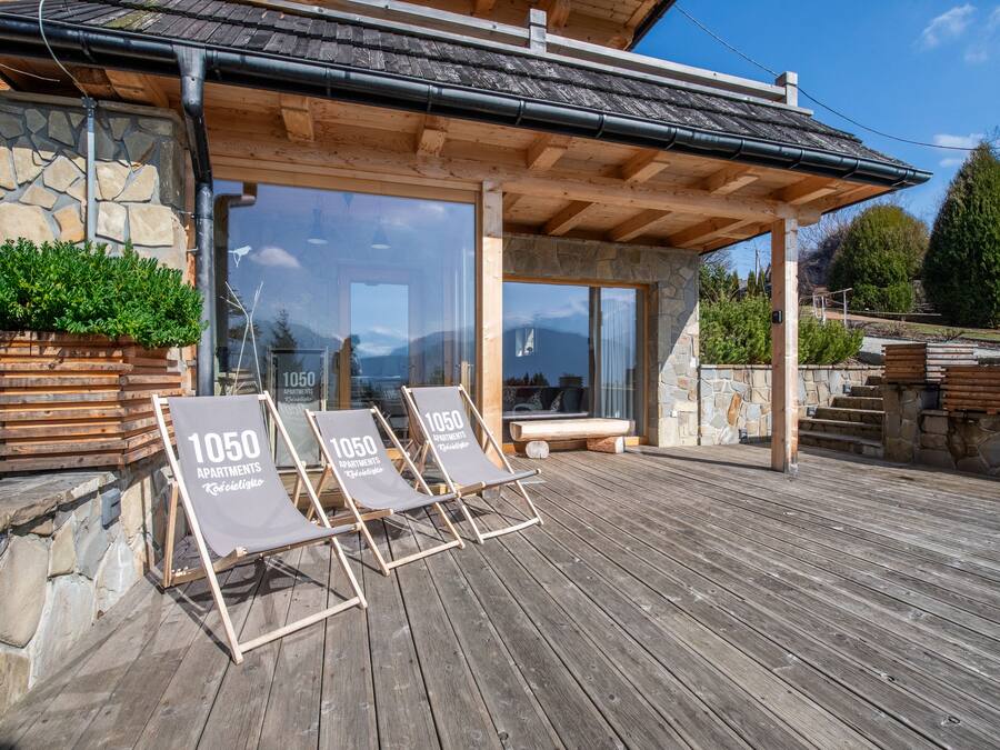 Panorama-lejlighed | Terrasse/gårdhave