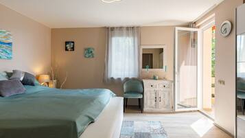 2 chambres, lit parapluie, Wi-Fi gratuit, draps fournis