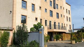 Fassade der Unterkunft