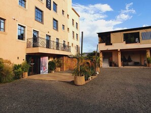 Fassade der Unterkunft