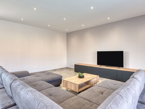 TV - Stunning private villa for 10 people with WIFI, private pool, A/C, TV, terrace and pets allowed (Lanton)