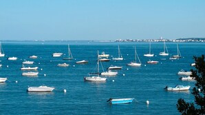 A marina with various boats docked. - Stunning private villa for 10 guests with A/C, private pool, WIFI, TV, terrace and pets allowed (Lanton)