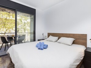 2 habitaciones, cuna de viaje y wifi gratis 