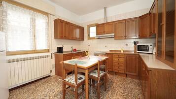 Microwave, oven, dishwasher, highchair