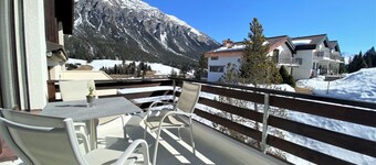 Lovely apartment for 5 people with WIFI, TV and balcony